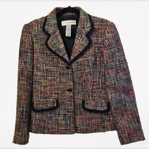COPY - Sag Harbor Tweed Blazer size 6